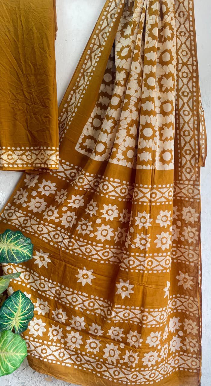 Hand Block Printed Cotton