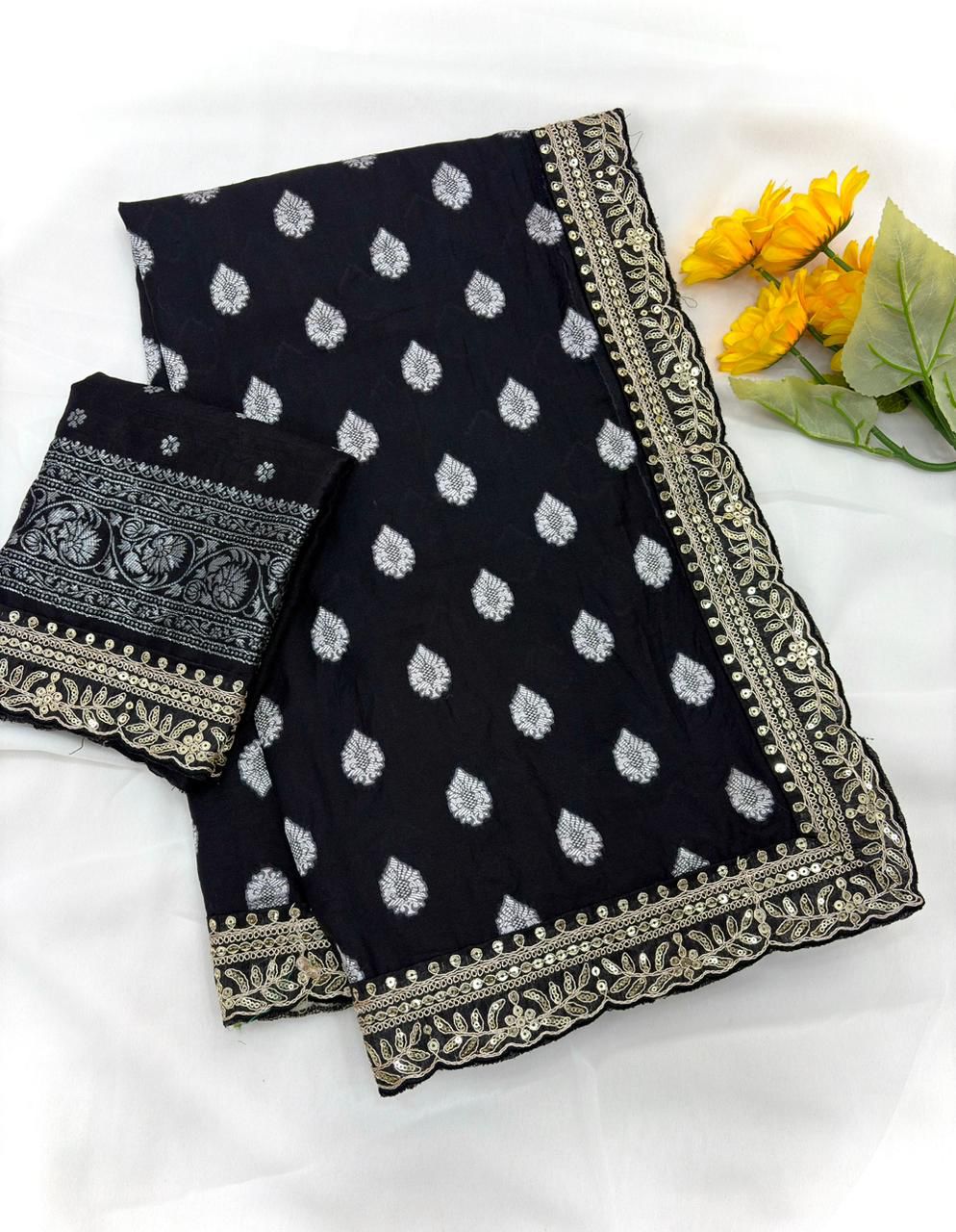 black border