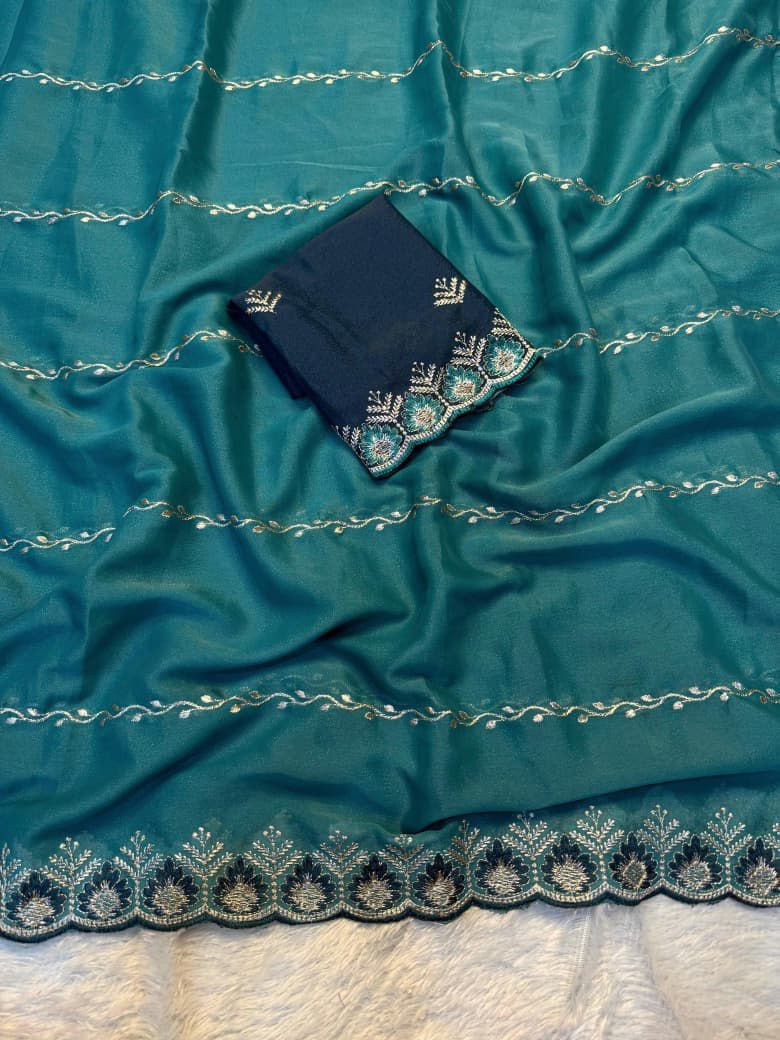 Partywear Georgette Crepe