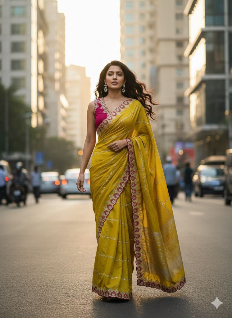 Partywear Georgette Crepe