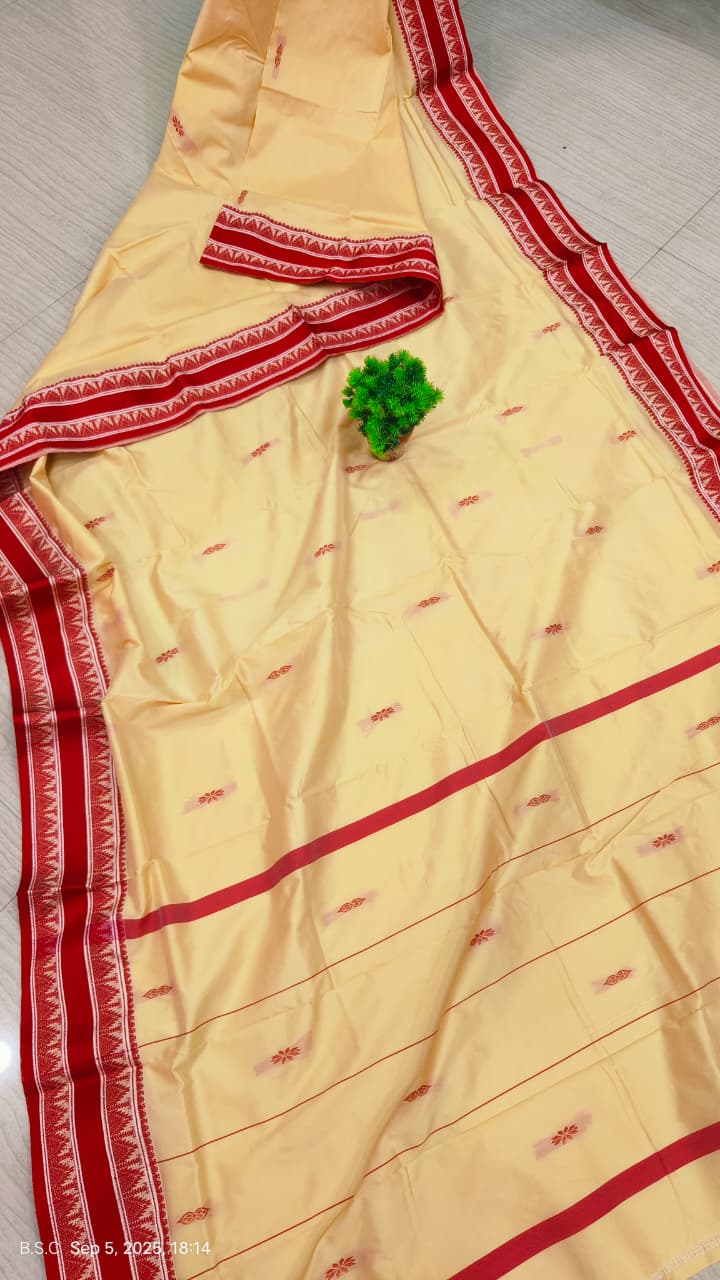 Bomkai Silk Saee