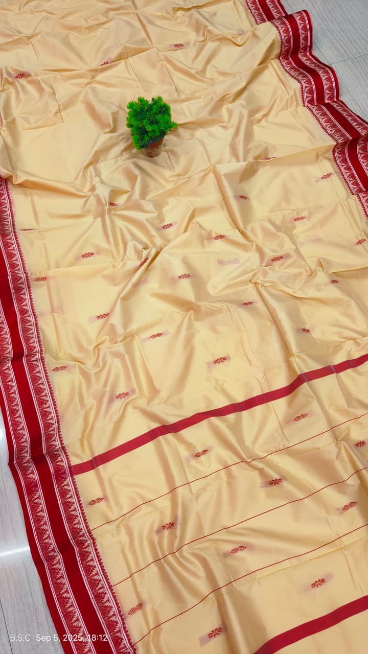 Bomkai Silk Saee