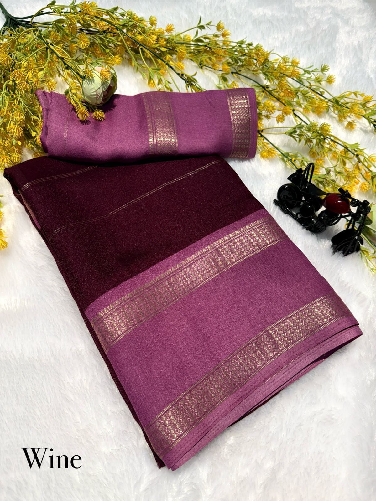 Mysore crepe silks