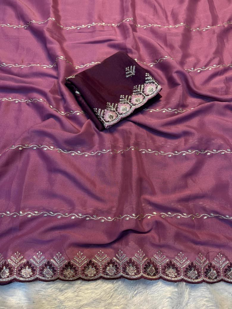 Partywear Georgette Crepe