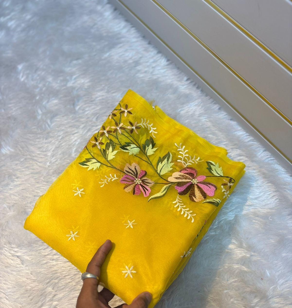 Banarasi Kora Organza